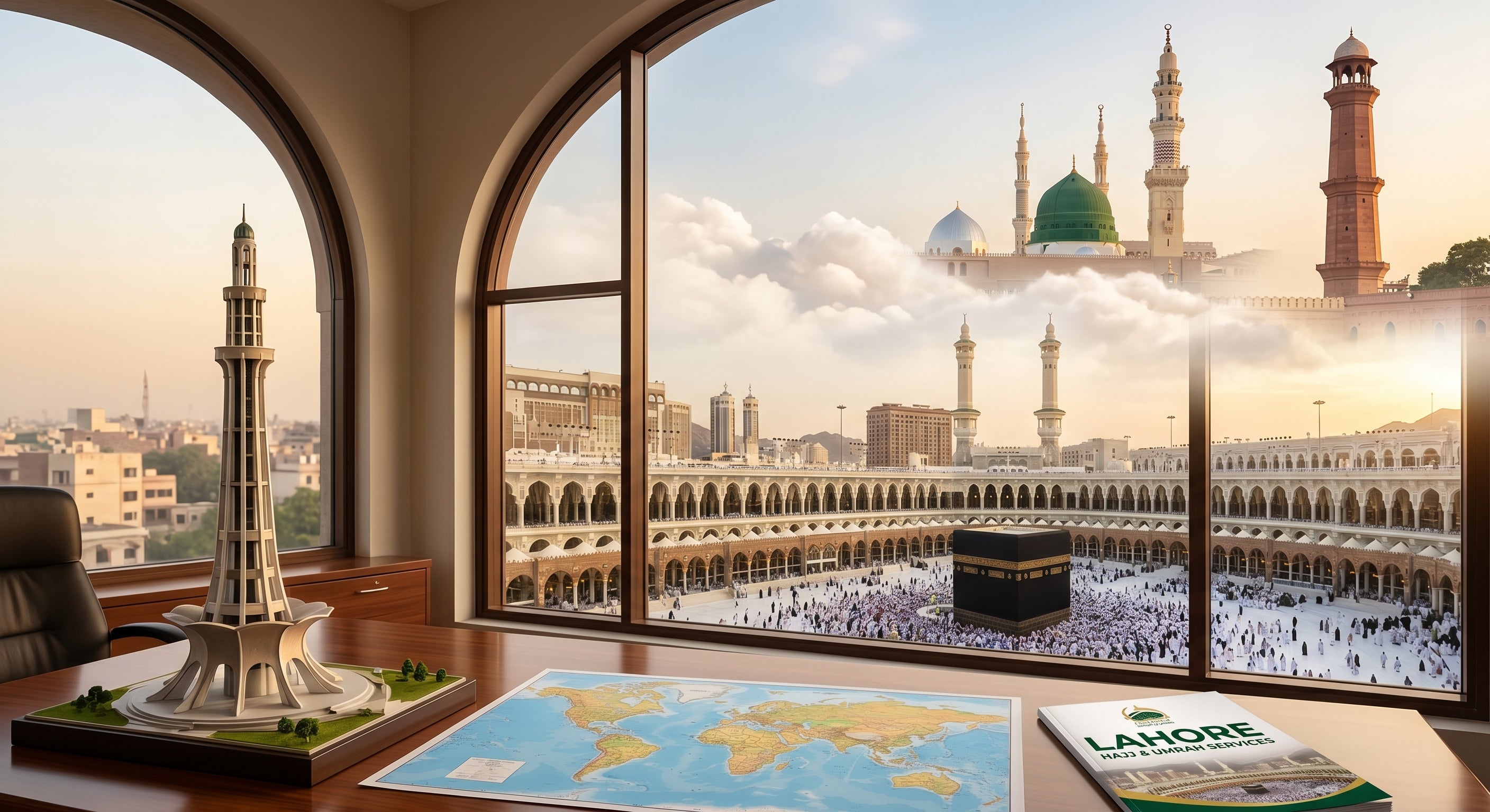 Your Sacred Journey Begins in Lahore: How Our Premier Hajj & Umrah Services Empower Your Pilgrimage