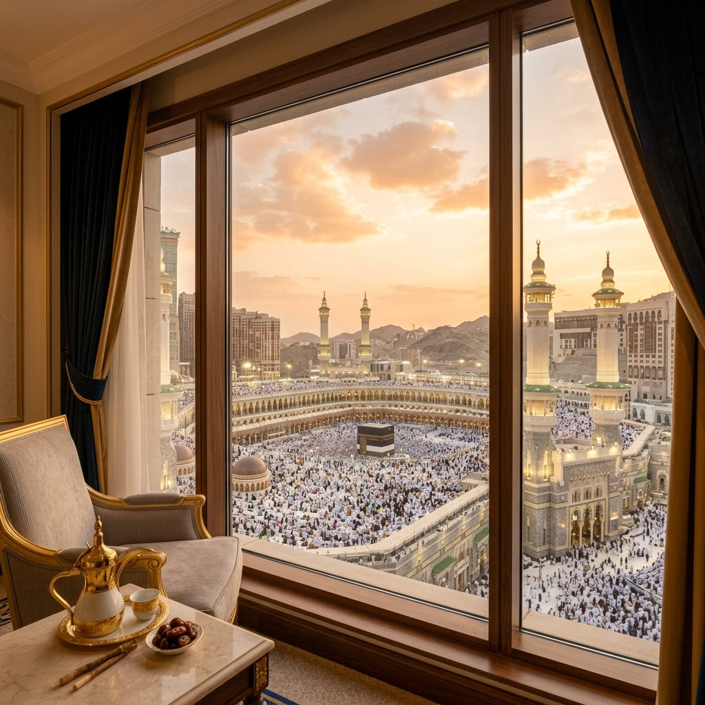 10 Days VIP Haram-View Umrah Package 2026